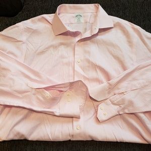 Men's Brooks Brothers Pink Button Up Shirt